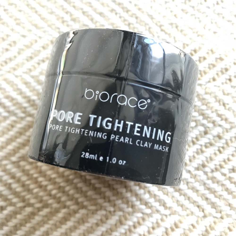 Biorace Pore Tightening Pearl Clay Mask New